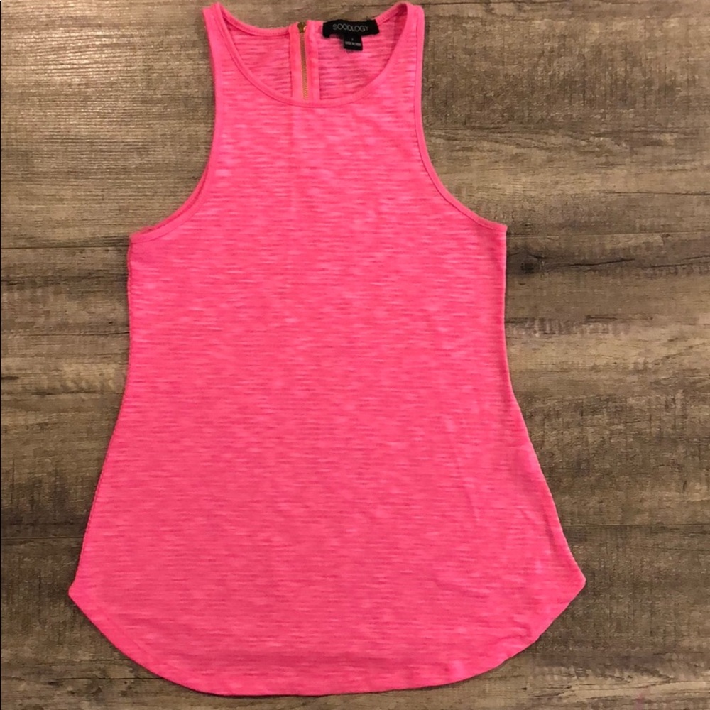 3/$10 EUC Sociology racerback tank top